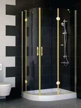Душевой уголок Vegas Glass AFS-F 100*80 09 01 R стекло прозрачное, 100x80