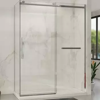 Душевой уголок Vincea Como Soft VSR-1CS9014CL 140х90х195 профиль хром, стекло прозрачное