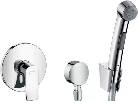 Гигиенический душ Hansgrohe 32128000 со смесителем 31686000