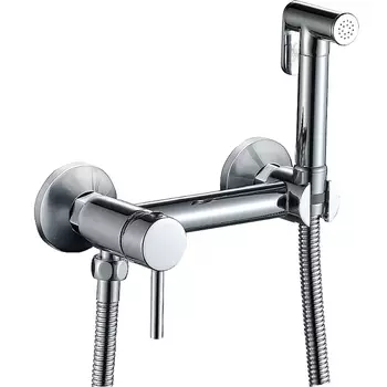 Гигиенический душ со смесителем Haiba HB5510, хром