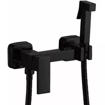 Гигиенический душ со смесителем Haiba HB5513-7, черный