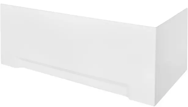 Экран Besco Optima 140x70 фронтально-торцевой OAO-140-PK