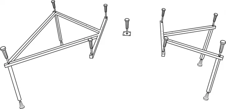 Каркас для ванны Excellent MR-08