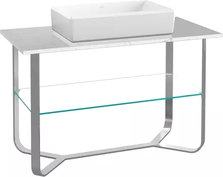 Консоль для раковины Villeroy & Boch Antheus 120 сarrara, мраморная столешница B06401RC
