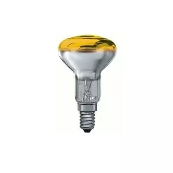 Лампа накаливания рефлекторная R50 Е14 25W желтая 20122 /20122