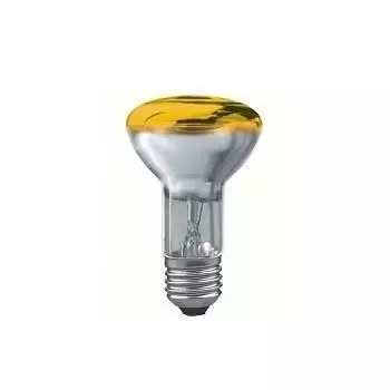 Лампа накаливания рефлекторная R63 Е27 40W желтая 23042 /23042