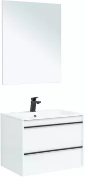 Мебель для ванной Aquanet Lino 70 белый матовый