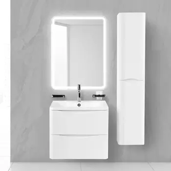 Мебель для ванной BelBagno Acqua 60 подвесная, bianco lucido