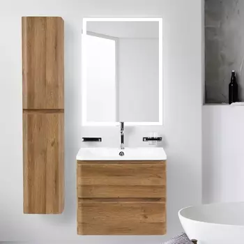 Мебель для ванной BelBagno Albano 60 подвесная, rovere rustico