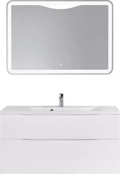 Мебель для ванной BelBagno Marino H120 bianco lucido