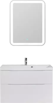 Мебель для ванной BelBagno Marino H90 bianco lucido