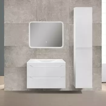 Мебель для ванной Vincea Fine 80 подвесная G.White VMC-2F800GW+VCB-1F800W+VLM-2A800