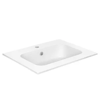 Мебельная раковина Vincea 61 VCB-2N600W Белая