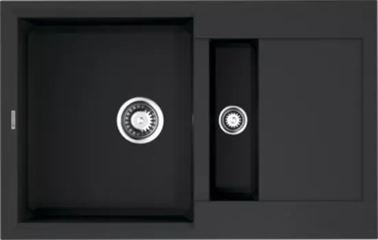 Мойка кухонная Omoikiri Sakaime 78-2-BL черная 4993114