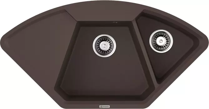 Мойка кухонная Omoikiri Yonaka 98-C темный шоколад 4993715