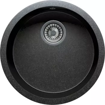 Мойка кухонная Tolero R-104 черная R104/911