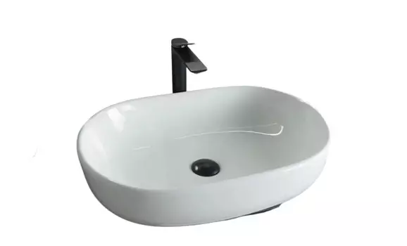 Накладная раковина Gid N9026a 60х40 белая 51112