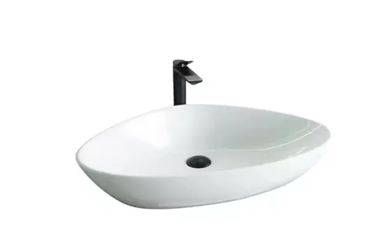 Накладная раковина Gid N9062 66.5х44 белая 51117