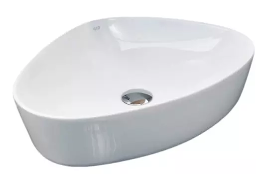Накладная раковина Gid N9386 50х40 белая 51139