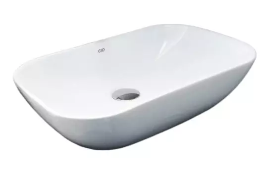 Накладная раковина Gid N9447 51х34 белая 51157