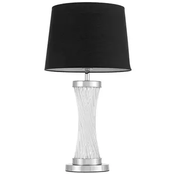 Настольная лампа Lumina Deco Villanova LDT 302 CHR+BK LDT 302 CHR+BK