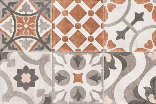 Плитка Cersanit Carpet 29,8x29,8, пэчворк многоцветный C-CP4A452D