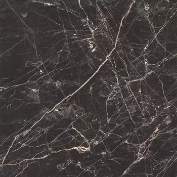 Плитка Laparet Black Arkadia 60x60, черная, полированная