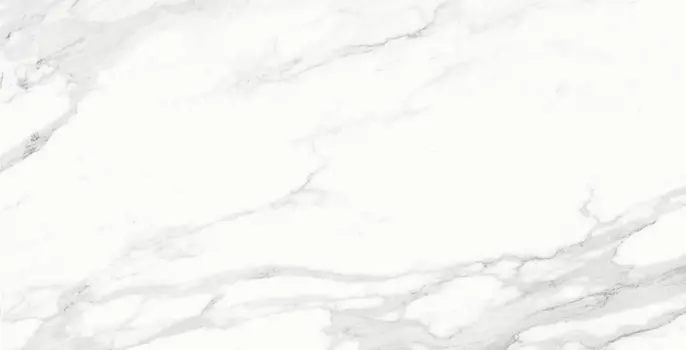Плитка Laparet Calacatta Superb 60x120, белая, полированная