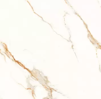 Плитка Laparet Venato Calacatta Gold 60x60 белая, сатинированная