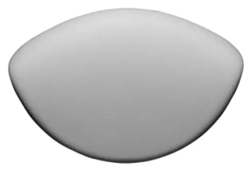 Подголовник для ванны Ravak Rosa 95 серый B65500000O