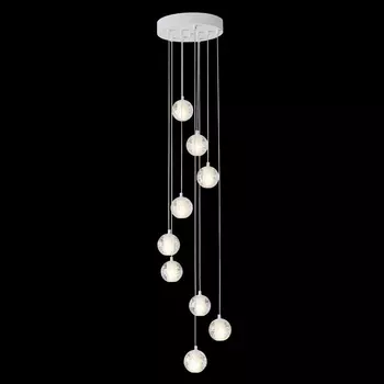 Подвесная люстра Crystal Lux Gaspar SP9 D300 White