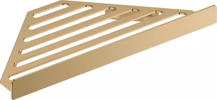 Полка Hansgrohe AddStoris 41741140 угловая, бронза