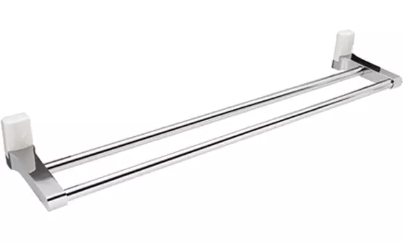 Полотенцедержатель Wasserkraft Leine K-5040White двойной 5040WHITE