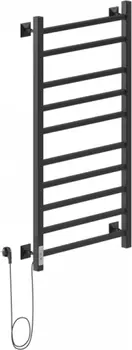 Полотенцесушитель электрический Ника Step-2 100/50 черный матовый, L STEP-2 100/50 черн мат лев
