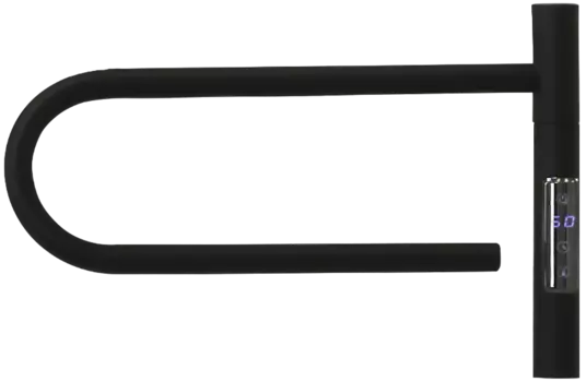 Полотенцесушитель электрический Vincea VTD-1P1BE 40х25 черный