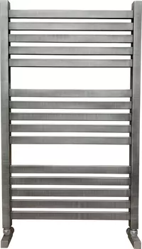Полотенцесушитель водяной Ника Modern ЛМ-6 100/50, matt antique silver ЛМ-6 100/50 Matt Antique Silver