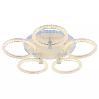 Потолочная светодиодная люстра Profit Light 8024/5 WHT