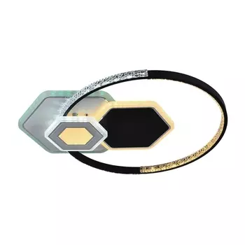 Потолочная светодиодная люстра Profit Light 8295 WHT+BLK
