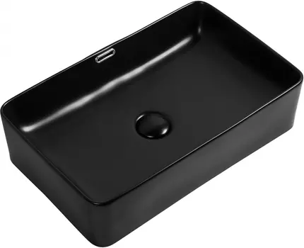 Раковина Aquanet Perfect 3-МВ черная матовая 273676