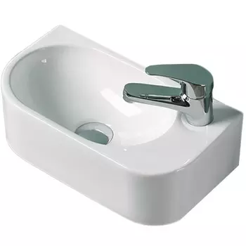 Раковина CeramaLux 40 78204 L белая 78204L