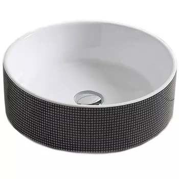 Раковина-чаша CeramaLux 38 78308 Белая Серебряная