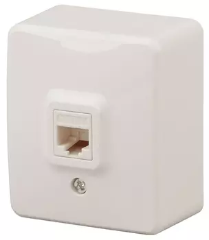 Розетка телефонная RJ11 ЭРА Эксперт 11-3202-02
