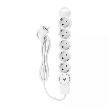 Сетевой фильтр Duwi 5гн 1,5м с/з 32574 1
