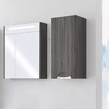 Шкаф Акватон Сильва R дуб макиато 1A215703SIW5R