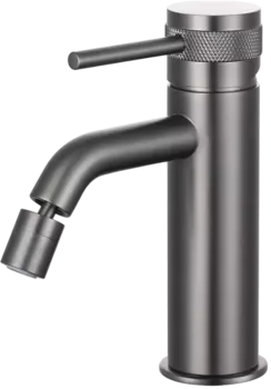 Смеситель для биде Allen Brau Priority 5.31A04-MG брашированный графит