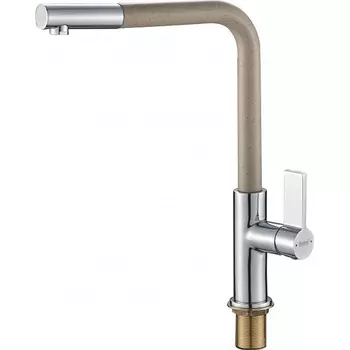 Смеситель для кухни Haiba HB70501-14, бежевый