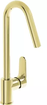 Смеситель для кухни VitrA Root Round A4274223EXP золото