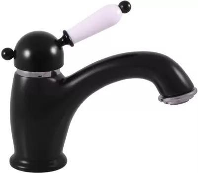 Смеситель для раковины Rav Slezak Labe L526.5CMATC черный матовый, хром