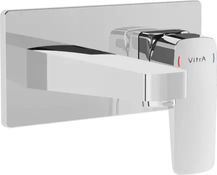 Смеситель для раковины VitrA Root Square A42738EXP хром