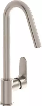 Смеситель VitrA Root Round A4274234EXP для кухонной мойки, никель